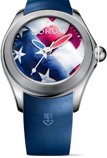 Corum L082 / 03263 - 082.310.20 / 0373 US01 Flag Bubble Replica watch